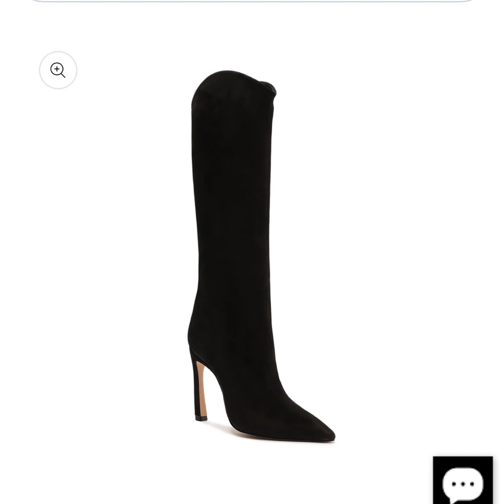Schutz Maryana Sculpt Nubuck Boot 9.5